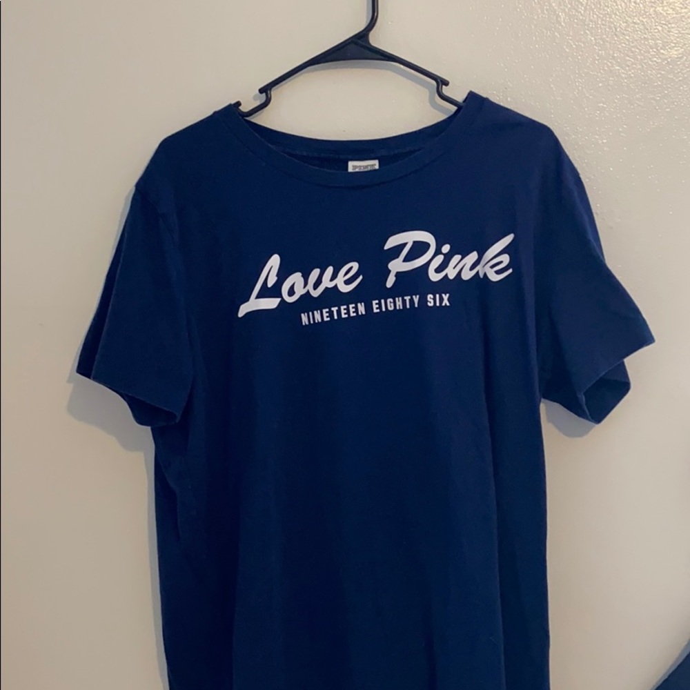 Love Pink Large Workout Tee